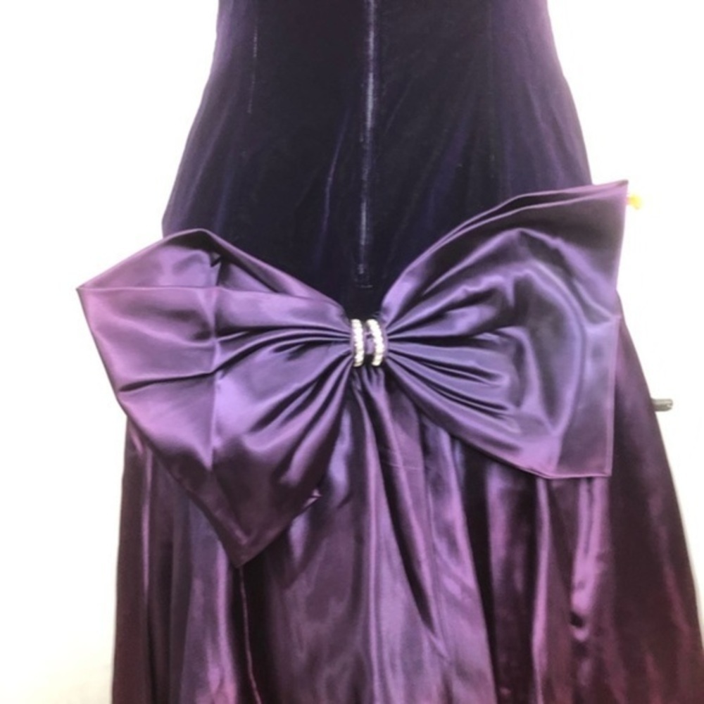 𝅺Karen Lukas vintage dress in rich velour - Picture 13 of 16